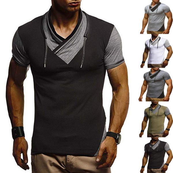 mens desiger t shirt summer short sleeve spell color splicing collar men leisure t shirt backing shirtea935a0u, White;black
mens desiger t shirt summer short sleeve spell color splicing collar men leisure t shirt backing shirtea935a0u, White;black