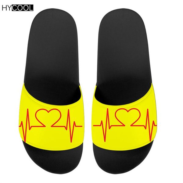 hycool new slipper for swimming bathing heartbeat rate printing couple sport water soft sandals flip flops mujer
hycool new slipper for swimming bathing heartbeat rate printing couple sport water soft sandals flip flops mujer