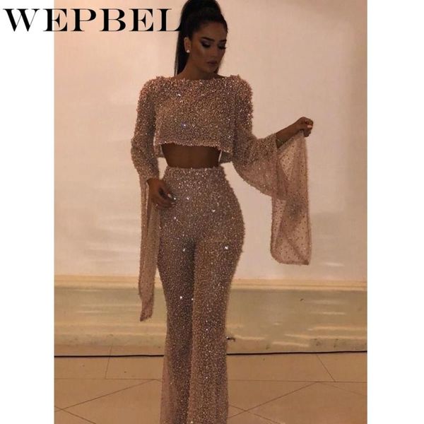 wepbel full length jumpsuit fashion long bat sleeve jumpsuis for women o-neck backless gold fake two sequins jumpsuit, Black;white
wepbel full length jumpsuit fashion long bat sleeve jumpsuis for women o-neck backless gold fake two sequins jumpsuit, Black;white