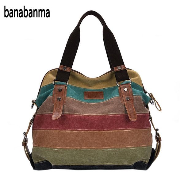 banabanma women color strips splicing handbag big capacity single-shoulder cross-body bag christmas birthday gift zk30
banabanma women color strips splicing handbag big capacity single-shoulder cross-body bag christmas birthday gift zk30