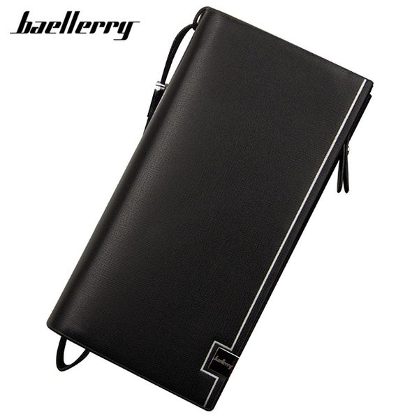 baellerry 2017 new design men wallets casual wallet mens purse clutch bag brand leather wallet long design man bag gift for male, Red;black
baellerry 2017 new design men wallets casual wallet mens purse clutch bag brand leather wallet long design man bag gift for male, Red;black