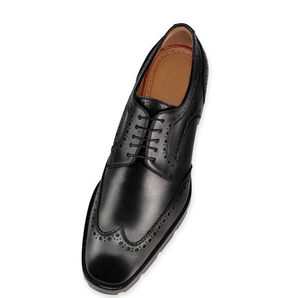 gentleman party wedding dress men's red bottom laurlaf oxford flat,brands lace up loafers derby lug sole red sole sneakers, Black
gentleman party wedding dress men's red bottom laurlaf oxford flat,brands lace up loafers derby lug sole red sole sneakers, Black