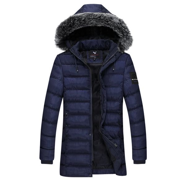 men's long jacket coats new fashionable thicken warm winter parka casual hooded male fashion outwear cotton-padded jacket, Black
men's long jacket coats new fashionable thicken warm winter parka casual hooded male fashion outwear cotton-padded jacket, Black