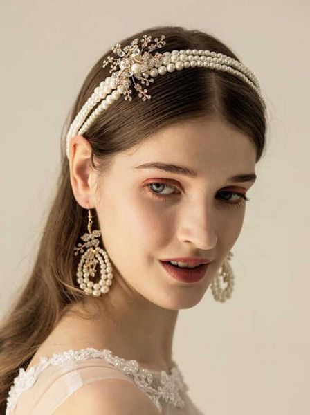 gold rhinestone leaf pearls wedding headband tiara with earrings crystal headpiece bridal hair accessories for bride women
gold rhinestone leaf pearls wedding headband tiara with earrings crystal headpiece bridal hair accessories for bride women