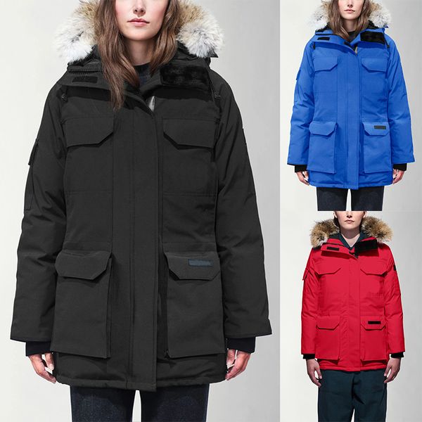 canada women parka 2020 bear fur down jacket warm goosefeather down coat thicken fourrure hooded doudoune manteaux d'hiver des femmes, Black
canada women parka 2020 bear fur down jacket warm goosefeather down coat thicken fourrure hooded doudoune manteaux d'hiver des femmes, Black
