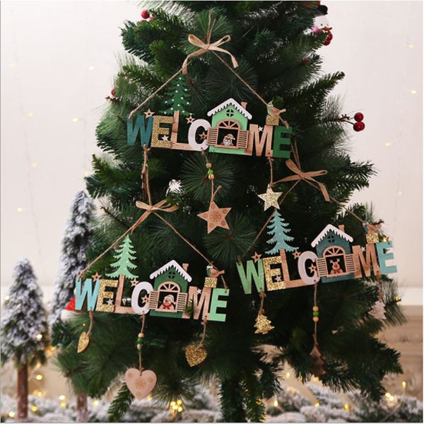 christmas decor welcome letter logo shop sign wooden wind chimes craft pendant front door hanging porch courtyard decoration
christmas decor welcome letter logo shop sign wooden wind chimes craft pendant front door hanging porch courtyard decoration