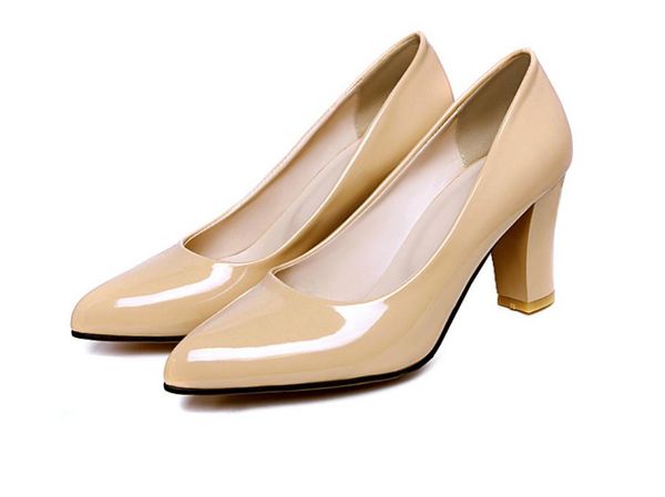 2020 spring and autumn with new style fashion high heel coarse heel pointed end women's shoes@ernml03, Black
2020 spring and autumn with new style fashion high heel coarse heel pointed end women's shoes@ernml03, Black