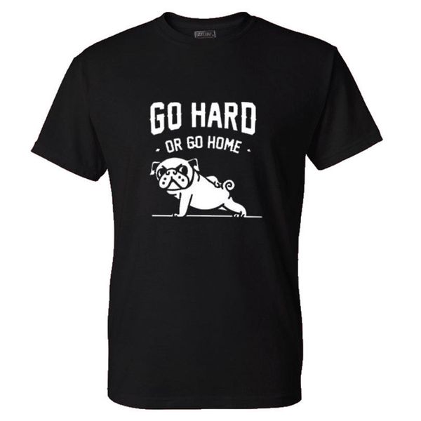 2020 cartoon pug life go hard or go home t shirt men fashion o-neck short sleeve fitness dog funny print tee, White;black
2020 cartoon pug life go hard or go home t shirt men fashion o-neck short sleeve fitness dog funny print tee, White;black