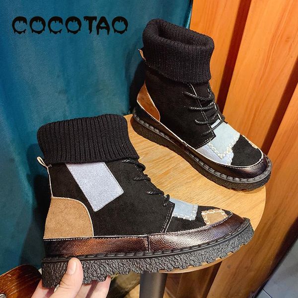 korean version of the 2019 autumn new dress with boots thick-soled color matching fashion boots wild super fire women boot, Black
korean version of the 2019 autumn new dress with boots thick-soled color matching fashion boots wild super fire women boot, Black
