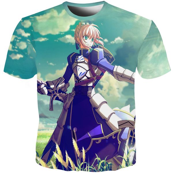 fashion men/woman cartoon fate stay night funny 3d print t-shirt casual short sleeve funny tees t-shirt bb157, White;black
fashion men/woman cartoon fate stay night funny 3d print t-shirt casual short sleeve funny tees t-shirt bb157, White;black