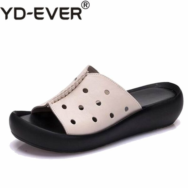 summer slippers genuine leather shoes women slides cut out handmade comfortable pure color women flat sandals, Black
summer slippers genuine leather shoes women slides cut out handmade comfortable pure color women flat sandals, Black