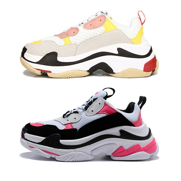 wholesale paris 17fw triple s casual dad shoes men women black red white green pink tennis increasing sneakers sports size 36-45
wholesale paris 17fw triple s casual dad shoes men women black red white green pink tennis increasing sneakers sports size 36-45