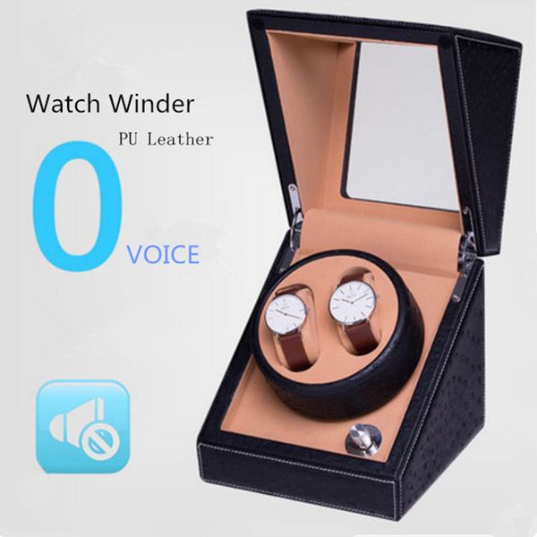 2 slots leather watch winder fashion mechanical watch organizer new gift winders black mens boxes case
2 slots leather watch winder fashion mechanical watch organizer new gift winders black mens boxes case