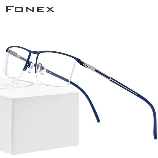 alloy glasses frame men ultralight half square myopia prescription eyeglasses 2019 new optical frames screwless eyewear oculos, Silver
alloy glasses frame men ultralight half square myopia prescription eyeglasses 2019 new optical frames screwless eyewear oculos, Silver