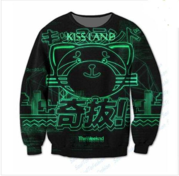 new fashion womens/mens the weeknd 3d print hooded sweatshirts jumper fashion clothing aabb04, Black
new fashion womens/mens the weeknd 3d print hooded sweatshirts jumper fashion clothing aabb04, Black