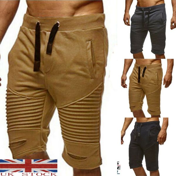 uk fashion men's exercise long shorts sport gym training casual workout jogging, White;black
uk fashion men's exercise long shorts sport gym training casual workout jogging, White;black