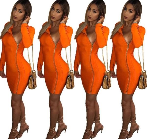 orange color womens bodycon dresses fashion long sleeve night club party dresses fashion women dresses with zipepr, Black;gray
orange color womens bodycon dresses fashion long sleeve night club party dresses fashion women dresses with zipepr, Black;gray