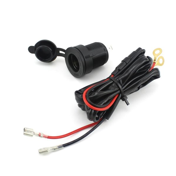 waterproof 12v car motorcycle female cigarette lighter power plug socket outlet with 1.5m fuse line wire for gps /cellphone /mp3
waterproof 12v car motorcycle female cigarette lighter power plug socket outlet with 1.5m fuse line wire for gps /cellphone /mp3