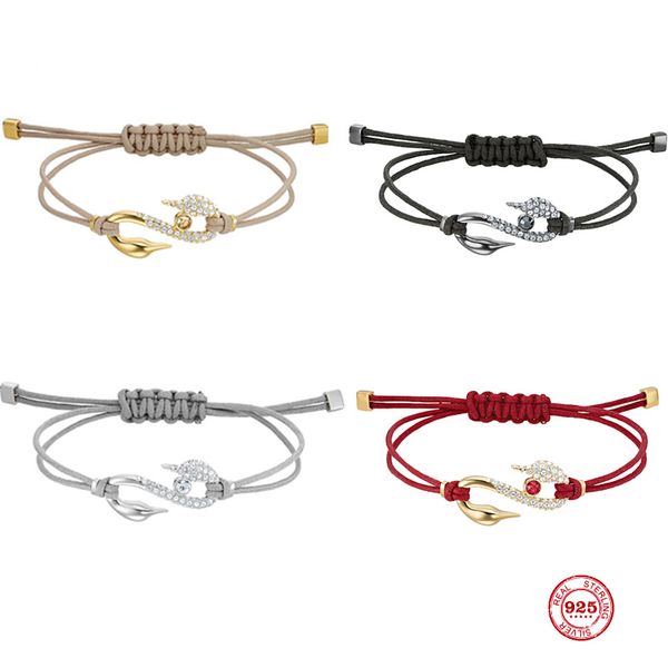fashion charm pure 925 silver original copy, elegant temperament adjustable wild bracelet female jewelry gifts, Golden;silver
fashion charm pure 925 silver original copy, elegant temperament adjustable wild bracelet female jewelry gifts, Golden;silver