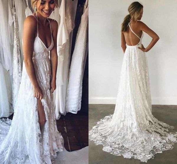 white lace backless long party prom dress sweep train spaghetti v neck special occasion gowns for women dresses evening wear, Black
white lace backless long party prom dress sweep train spaghetti v neck special occasion gowns for women dresses evening wear, Black