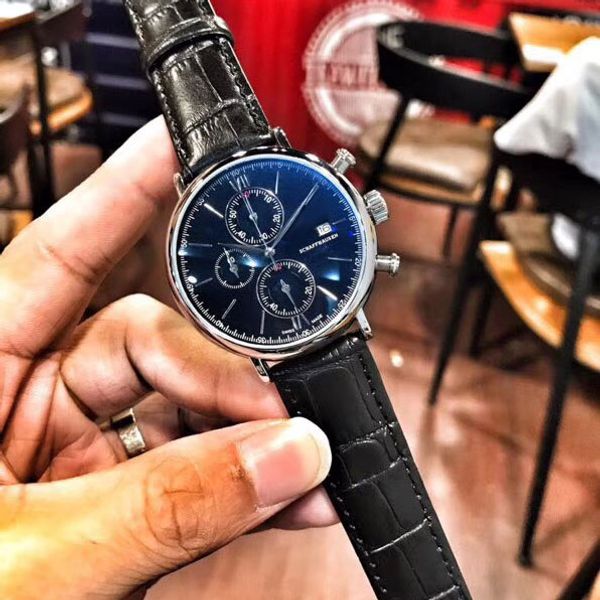brand men's watches fashion stopwatch Luxury All dials work Genuine Leather casual quartz wrist watch for mens best gifts relogios 2019
brand men's watches fashion stopwatch Luxury All dials work Genuine Leather casual quartz wrist watch for mens best gifts relogios 2019