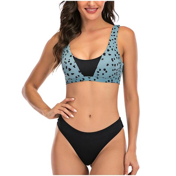 summer two piece women bikini set leopard patchwork swimwear tankini push up bikinis 2020 mujer beach swimsuit biquini #25
summer two piece women bikini set leopard patchwork swimwear tankini push up bikinis 2020 mujer beach swimsuit biquini #25