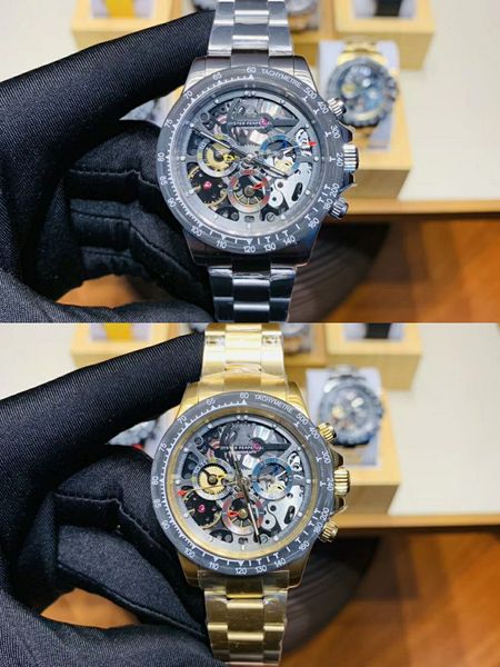 2 стили Orologio Di Lusso Master роскошные мужские наручные часы La Montoya 116500LN 116520 116519 ажурные скелет из нержавеющей стали мужские часы
2 стили Orologio Di Lusso Master роскошные мужские наручные часы La Montoya 116500LN 116520 116519 ажурные скелет из нержавеющей стали мужские часы