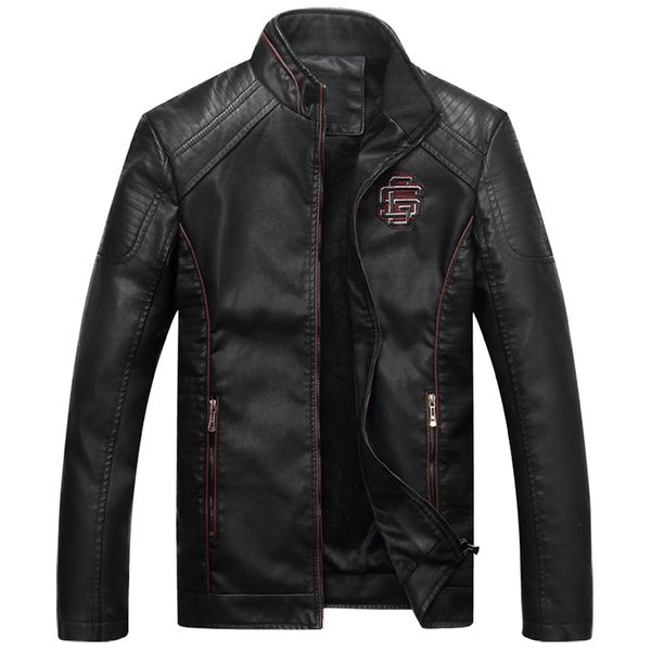 leather pu jacket men casual motorcycle windbreaker jackets agasalho masculino mens faux leather coats male wholesale, Black
leather pu jacket men casual motorcycle windbreaker jackets agasalho masculino mens faux leather coats male wholesale, Black