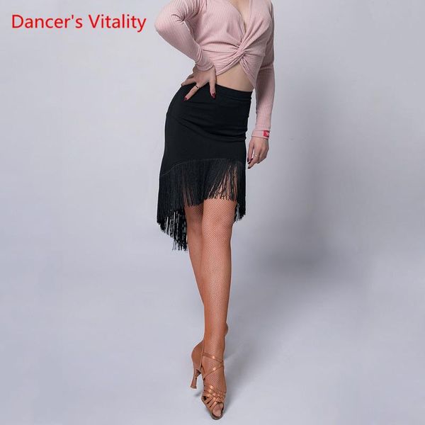 latin dance training clothing new female tassel skirts rumba samba dancing profession practice clothes, Black;red
latin dance training clothing new female tassel skirts rumba samba dancing profession practice clothes, Black;red