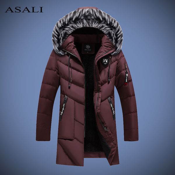winter parkas men casual thick mens jacket slim brand clothing new fashion warm mens coats hooded long overcoats male clothes, Black
winter parkas men casual thick mens jacket slim brand clothing new fashion warm mens coats hooded long overcoats male clothes, Black