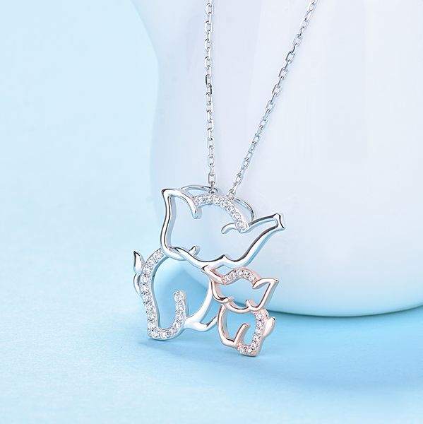 sg discount sale goods mom love child rose gold&silver 925 chain women elephant necklace jewelry gifts for mom wholesale
sg discount sale goods mom love child rose gold&silver 925 chain women elephant necklace jewelry gifts for mom wholesale
