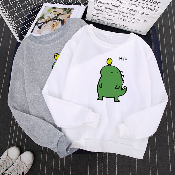 new women hoodies 2020 autumn winter sweatshirts cartoon dinosaur print fleece loose moletom feminino pullover 7 candy color, Black
new women hoodies 2020 autumn winter sweatshirts cartoon dinosaur print fleece loose moletom feminino pullover 7 candy color, Black