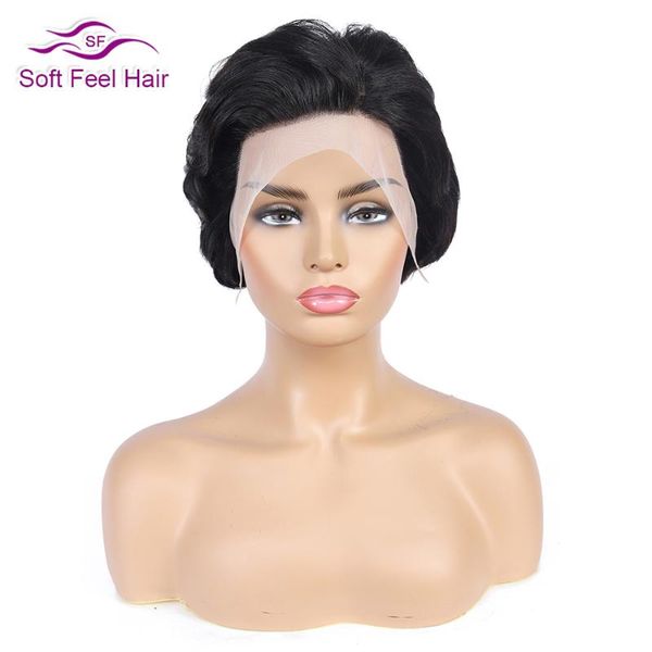 short human hair wigs pre plucked lace front wigs for black women 13x4 bob lace front remy brazilian transparent wig, Black;brown
short human hair wigs pre plucked lace front wigs for black women 13x4 bob lace front remy brazilian transparent wig, Black;brown