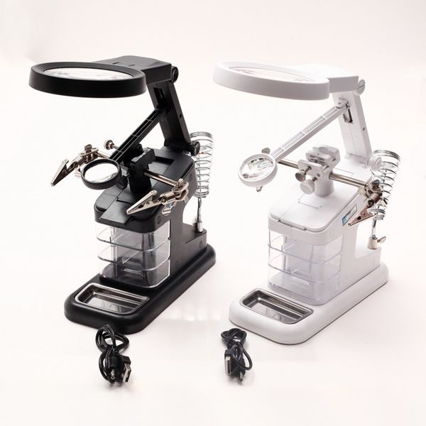 deskmagnifier welding magnifying glass with led light lens auxiliary clip loupe deskmagnifier repair tool reading circuit board
deskmagnifier welding magnifying glass with led light lens auxiliary clip loupe deskmagnifier repair tool reading circuit board
