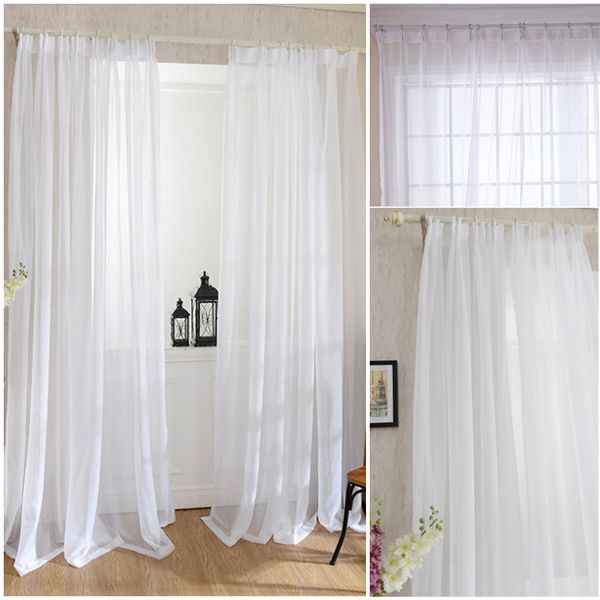 white voile sheer panel window curtain treatment drape romantic sheer brand new and high quality
white voile sheer panel window curtain treatment drape romantic sheer brand new and high quality