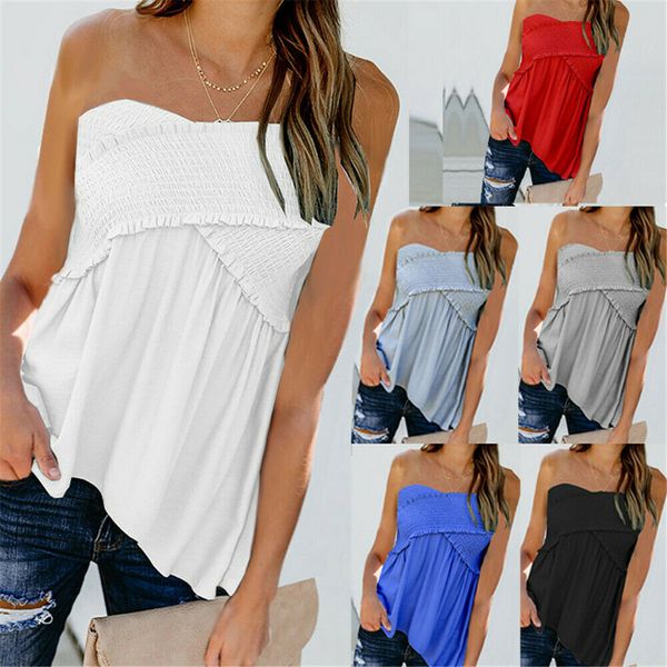 hirigin office lady elegant women off shoulder sleeveless ladies casual summer bowknot shirt blouse beach, White
hirigin office lady elegant women off shoulder sleeveless ladies casual summer bowknot shirt blouse beach, White