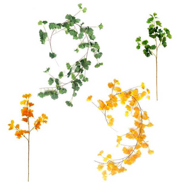 2 pcs plante artificielle faux fake plant ginkgo leaf yellow wedding celebration home decoration jungle party table prop decor
2 pcs plante artificielle faux fake plant ginkgo leaf yellow wedding celebration home decoration jungle party table prop decor