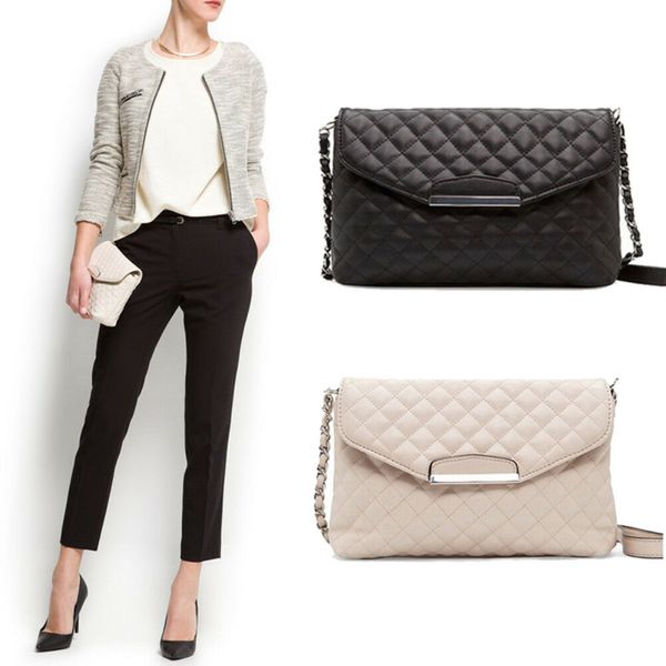 2019 pu leather women messenger bag plaid ladies crossbody bag chain trendy candy color small flap shopping handbag
2019 pu leather women messenger bag plaid ladies crossbody bag chain trendy candy color small flap shopping handbag