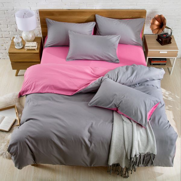3 4 pcs bed duvet cover bed sheet pillowcase simple style solid ginger color roes grey soft home use setting
3 4 pcs bed duvet cover bed sheet pillowcase simple style solid ginger color roes grey soft home use setting