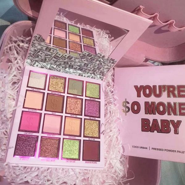 you're so money baby pressed powder palette 16 colors matte glitter eyeshadow pallete shiny eye shadow palette nude color eye pigment
you're so money baby pressed powder palette 16 colors matte glitter eyeshadow pallete shiny eye shadow palette nude color eye pigment