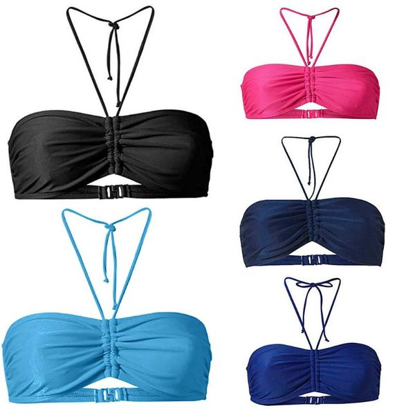 scuba women's summer mix & match plain bikini bandeau swimwear beachwear swimming saida de praia fjsl
scuba women's summer mix & match plain bikini bandeau swimwear beachwear swimming saida de praia fjsl