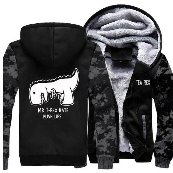 mr t rex hates push ups mens cool camo hoodie men funny autumn hip hop fleece streetwear men casual plus size outwear sportswear, Black
mr t rex hates push ups mens cool camo hoodie men funny autumn hip hop fleece streetwear men casual plus size outwear sportswear, Black