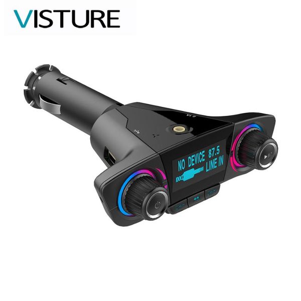 fm transmitter aux modulator bluetooth handscar kit car audio mp3 player smart charge dual usb charger visture bt06
fm transmitter aux modulator bluetooth handscar kit car audio mp3 player smart charge dual usb charger visture bt06