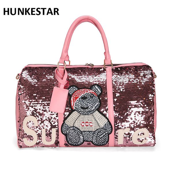 2019 wholesale sequins sport bags ladies leather gym bag women fitness training luggage handbag travel duffel bag for womens
2019 wholesale sequins sport bags ladies leather gym bag women fitness training luggage handbag travel duffel bag for womens