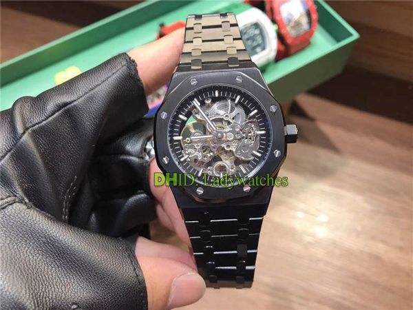 montre de luxe luxury watch hollow mechanical automatic wristwatches 316l stainless steel gold case 40mm classic mens designer watches, Slivery;brown
montre de luxe luxury watch hollow mechanical automatic wristwatches 316l stainless steel gold case 40mm classic mens designer watches, Slivery;brown