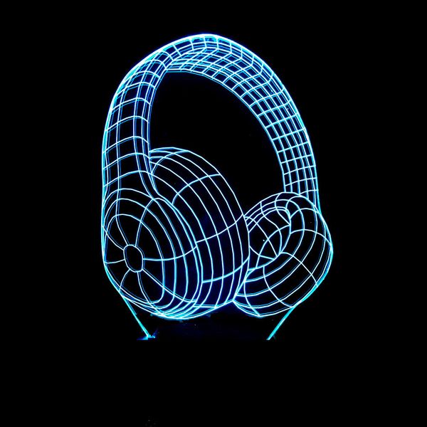 new pattern originality headset modeling colorful 3d lamp led gradual change small night-light touch switch vision three-dimensional lamp
new pattern originality headset modeling colorful 3d lamp led gradual change small night-light touch switch vision three-dimensional lamp