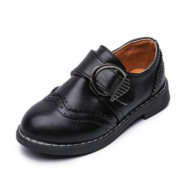 2019 new fashion boys leather shoes black brown soft bottom children shoes british wind retro casual kids boys shoes, Black;grey
2019 new fashion boys leather shoes black brown soft bottom children shoes british wind retro casual kids boys shoes, Black;grey