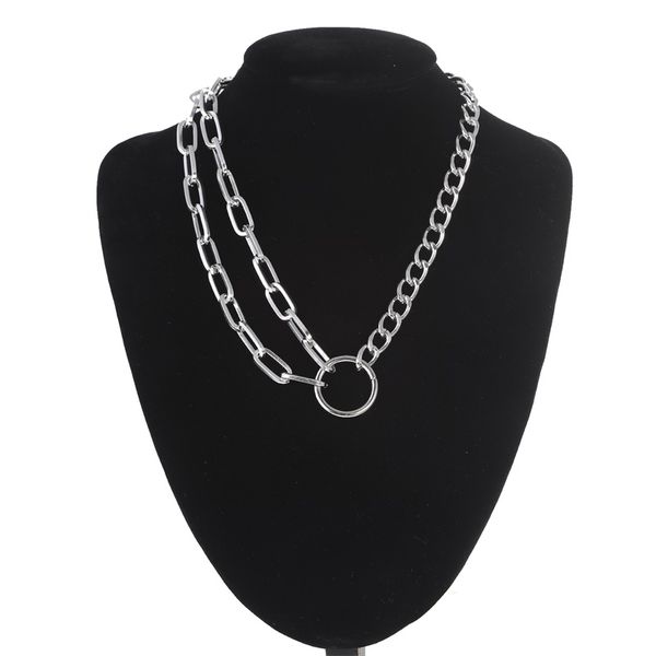 cool link chain necklace 2019 fashion choker necklace for women punk chains chocker jewelry silver/gold/ color, Golden;silver
cool link chain necklace 2019 fashion choker necklace for women punk chains chocker jewelry silver/gold/ color, Golden;silver