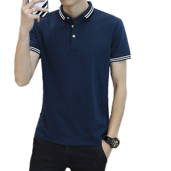 men's business casual short sleeve 2020 summer pure color cotton shirt korean slim lapel short sleeve breathable t-shirt, White;black
men's business casual short sleeve 2020 summer pure color cotton shirt korean slim lapel short sleeve breathable t-shirt, White;black
