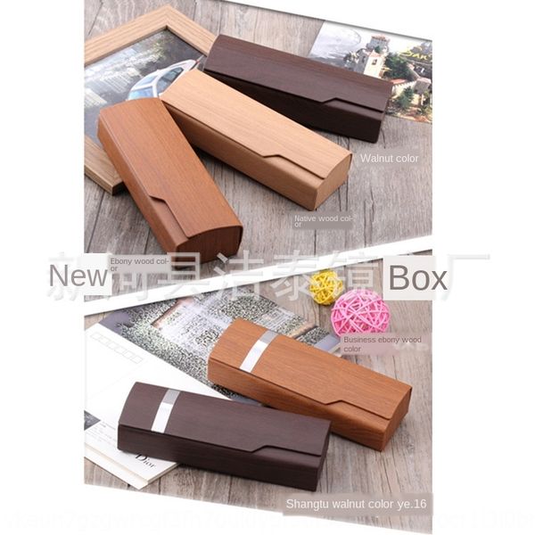 handmade handmade box case glasses case high-grade wood pattern mercerized glasses box leather can be added steel bar for fabric
handmade handmade box case glasses case high-grade wood pattern mercerized glasses box leather can be added steel bar for fabric
